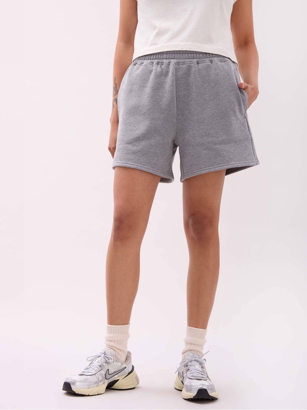 Richer Poorer Recycled Fleece Sweatshort